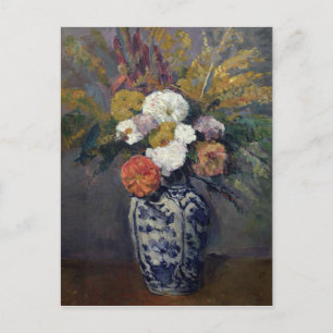 Dahlias, 1873 vykort
