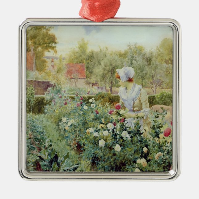 Dahlias 1896 julgransprydnad metall (Framsidan)