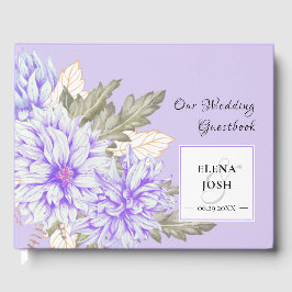 Dahlias Amethyst Bröllop Guestbook Gästböcker
