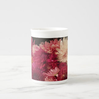 Dahlias Bone China Tea Mugg Benporslin Mugg