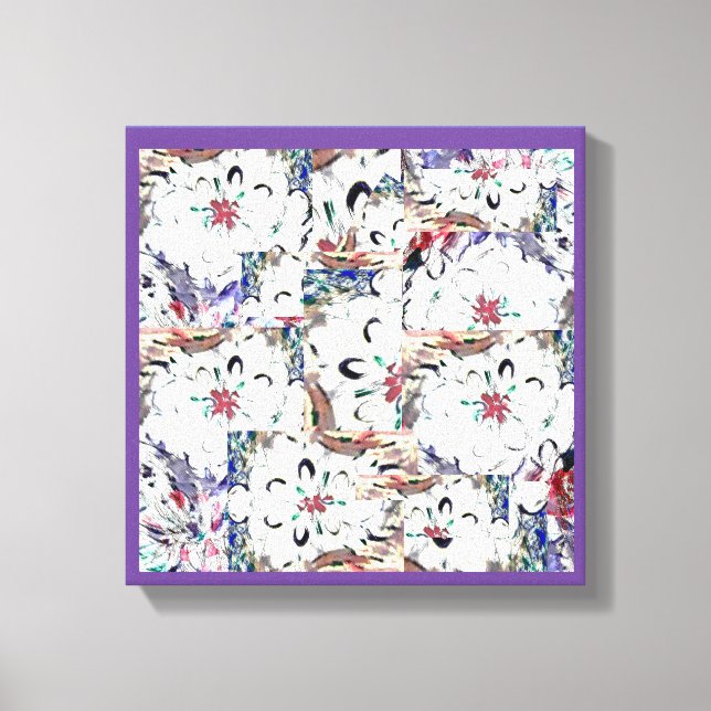 Dahlias Canvastryck (Framsida)