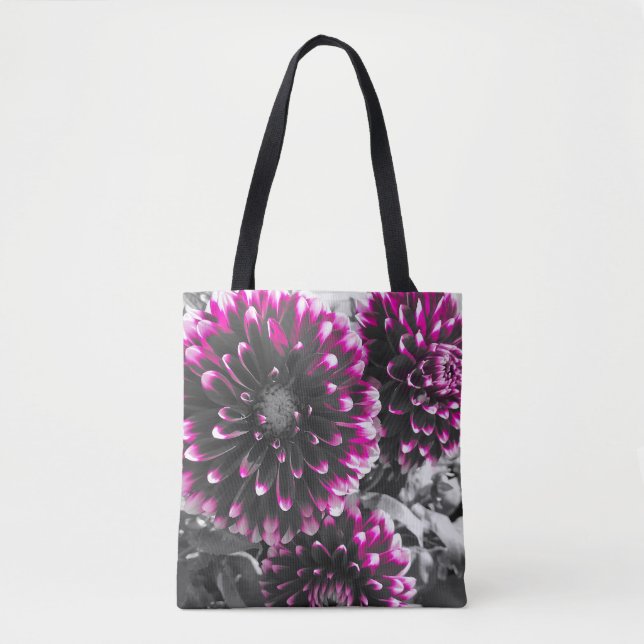 Dahlias Georgine tote Tygkasse (Framsida)