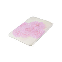 Dahlias i mjuk Rosa Badrumsmatta