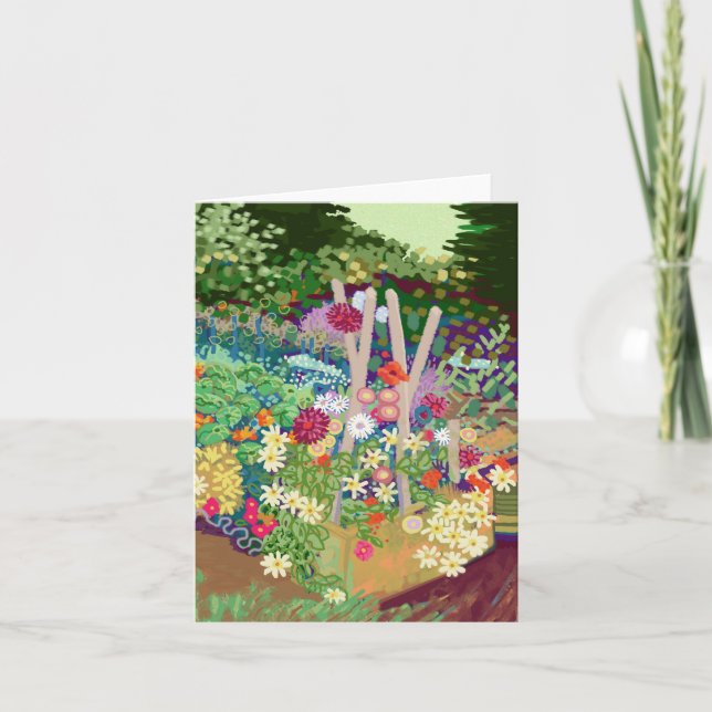 Dahlias-mappat kort (Framsida)