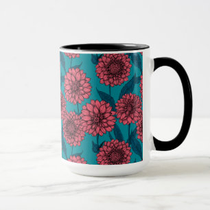 Dahlias Mugg