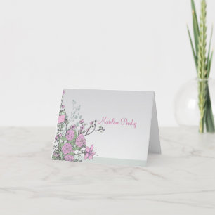 Dahlias och Lilies Personlig, mappat kort