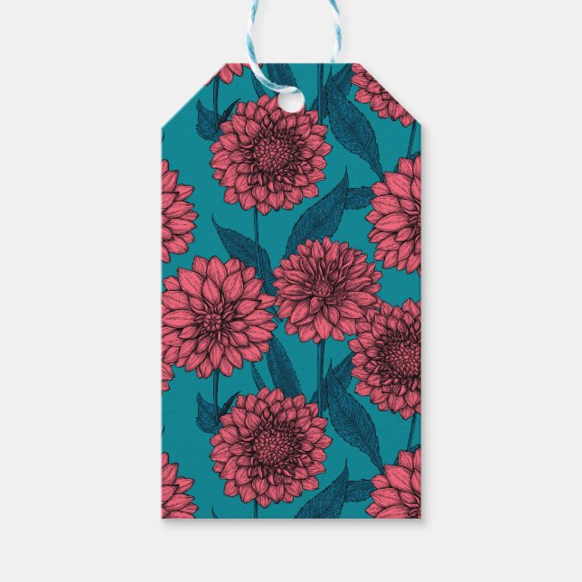 Dahlias Presentetikett (Framsidan)