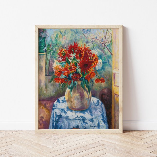 Dahlias, Saint-Tropez | Henri Manguin Poster (Skapare uppladdad)