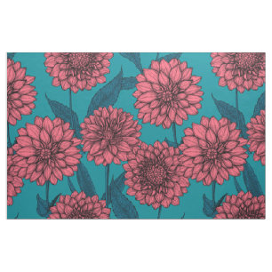 Dahlias Tyg