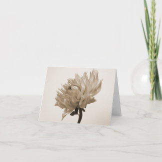 dahliasepiatryck kort