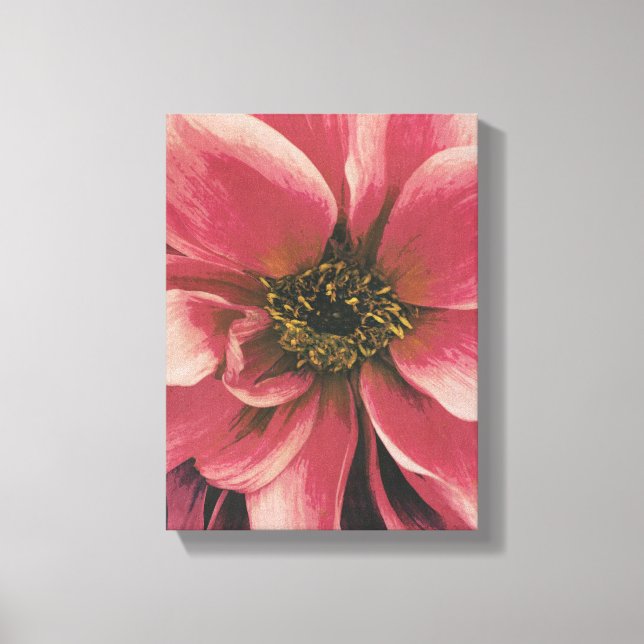 Dahlie Canvastryck (Framsida)