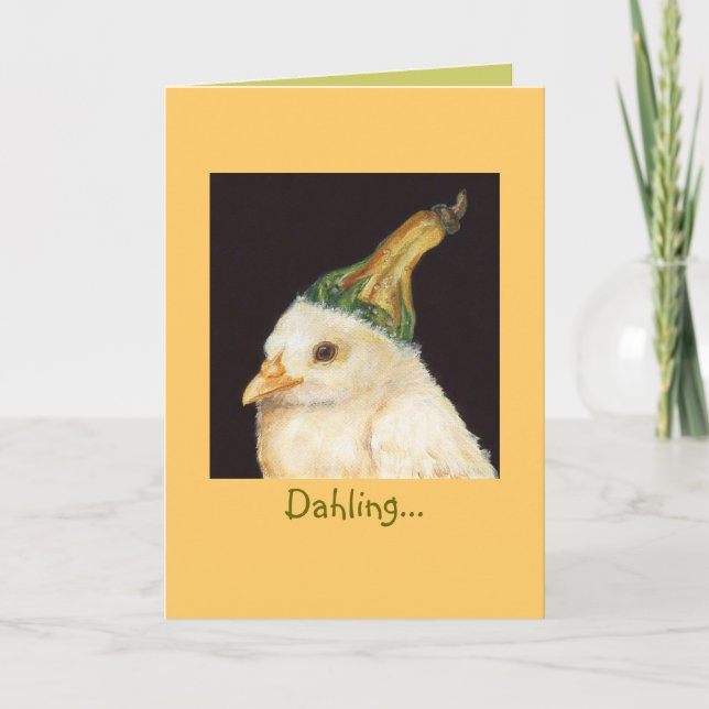 Dahling..Du är ett gigantiskt kort (Framsida)