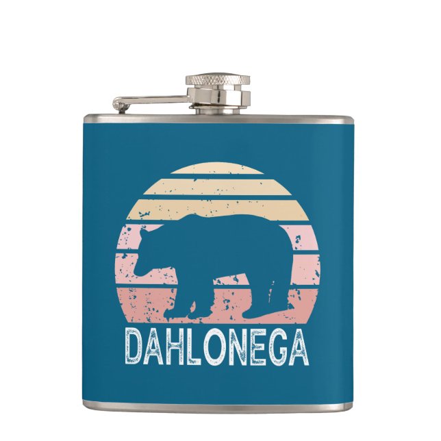 Dahlonega Georgia Retro Bear Fickplunta (Framsidan)