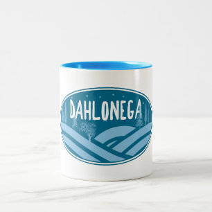Dahlonega Georgia Utomhus Två-Tonad Mugg