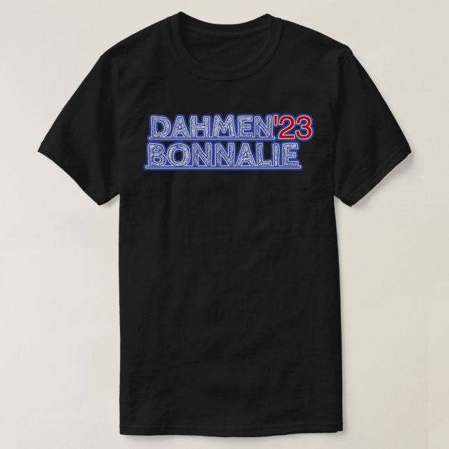 Dahmen och Bonnalie 2023 T Shirt (Design framsida)