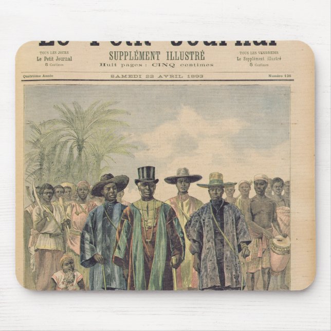 Dahomeans på mästarna de Fördärva Musmatta (Framsidan)