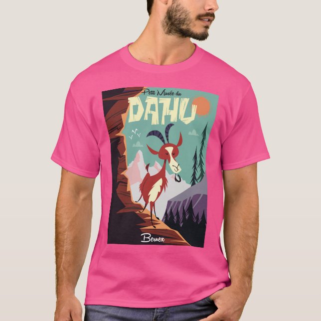 Dahu Poster T Shirt (Framsida)