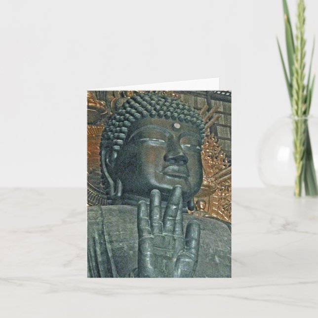 Daibutsu noterar kortet kort (Framsida)