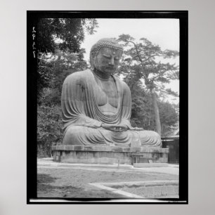 Daibutsu Underbar Buddha i Kamakura Poster