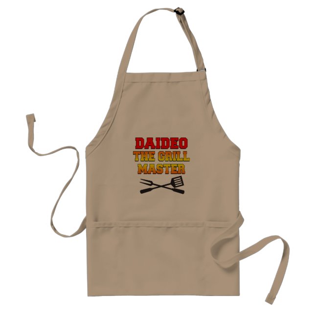 Daideo the Grill Master Irish Grandpa Apron Förkläde (Framsidan)