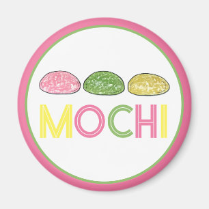 Daifuku Mochi Japansk nyårskalkmat för Ris Magnet