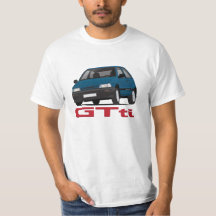 Daihatsu Charade GTti Turbo, blå med bricka - diy