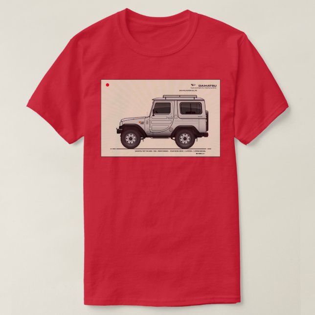 Daihatsu F20 Deluxe T Shirt (Design framsida)