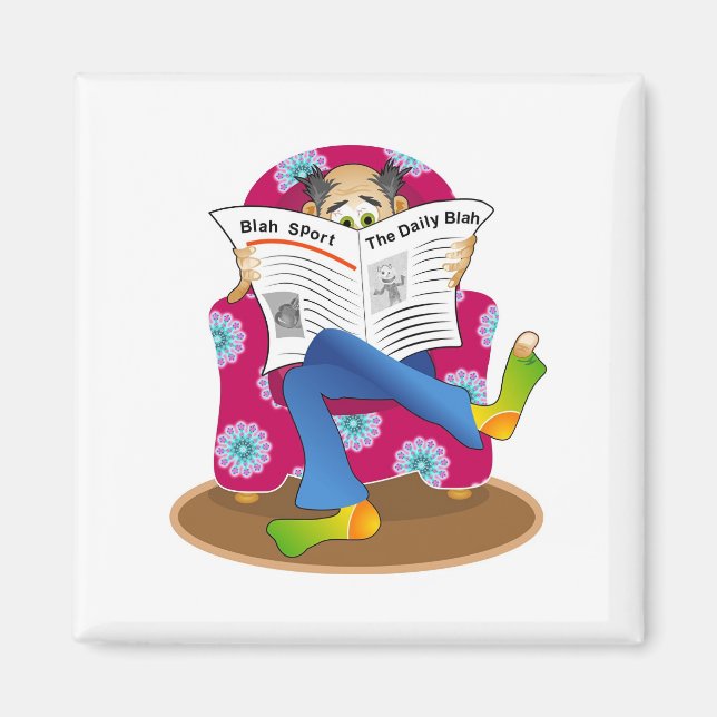 Daily Blah! Magnet (Framsidan)