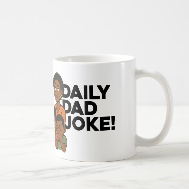 Daily Dad Joke Coffee Mug  Kaffemugg (Höger)