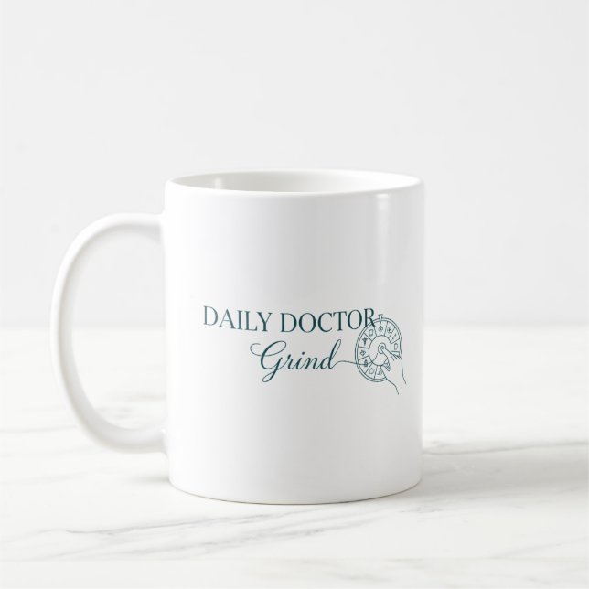 Daily Doctor Grid Kaffemugg (Vänster)