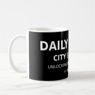 Daily Driver-mugg, City Speed Co. Kaffemugg