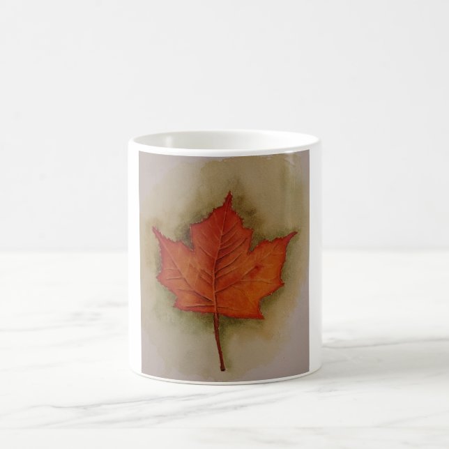 Daily Empress Autumn leaf Kaffemugg (Center)