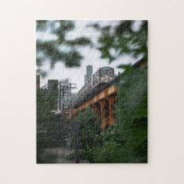 Daily Jigszle Puzzle/Tunnelbanan Tåg Jigszle Puzzl Pussel