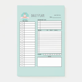 DAILY PLAN POST-IT BLOCK