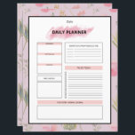 Daily Planner Template<br><div class="desc">Clean and easy-to-use Daily & Weekly Planner Template designed to help you organize tasks,  goals,  schedules,  and priorities with style—perfect for personal,  school,  or office planning.</div>