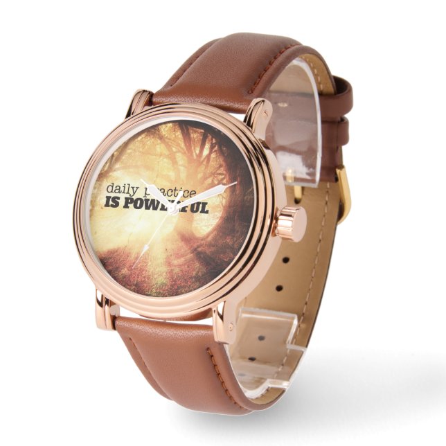 Daily Practice Armbandsur (Vinkel)