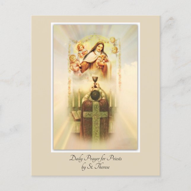 Daily Prayer for Priests by St Therese Catholique (Framsida)