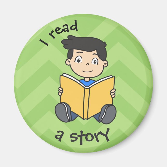 Daily Routine för barn - Boy Magnet (Framsidan)