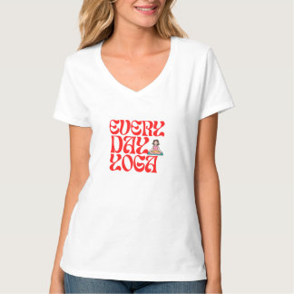 Daily Yoga for Mind & Body Balance | Calm Design T Shirt