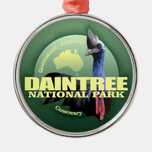 Daintree NP (Cassowary) WT Julgransprydnad Metall