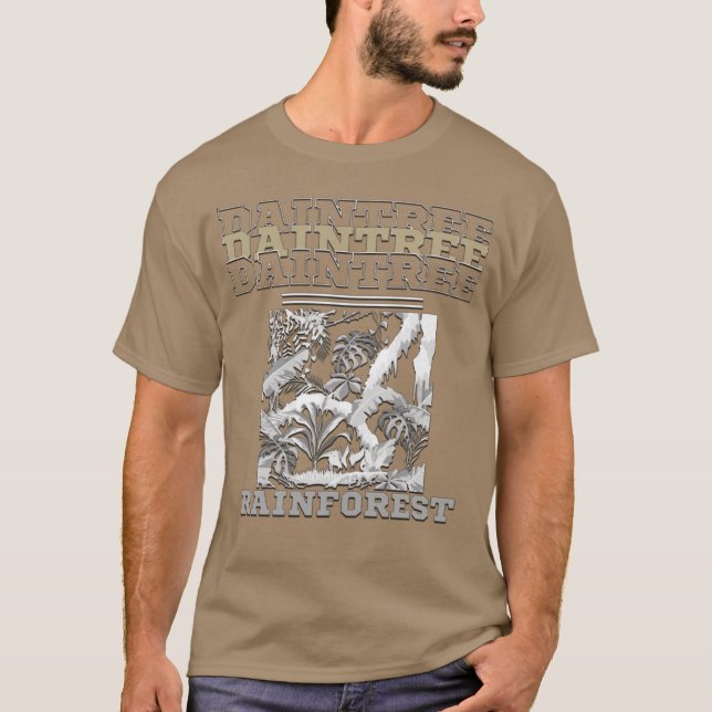 Daintree Rainforest T Shirt (Framsida)