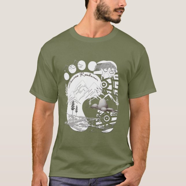Daintree Rainforest T Shirt (Framsida)