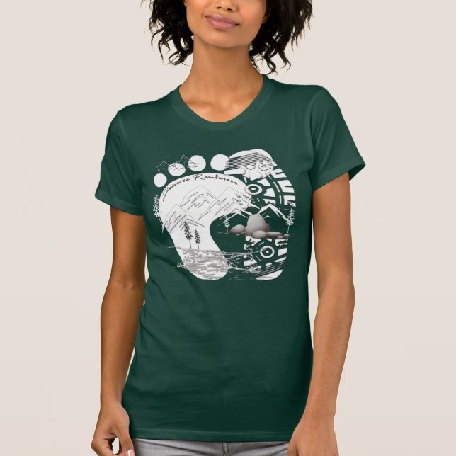 Daintree Rainforest T Shirt (Framsida)