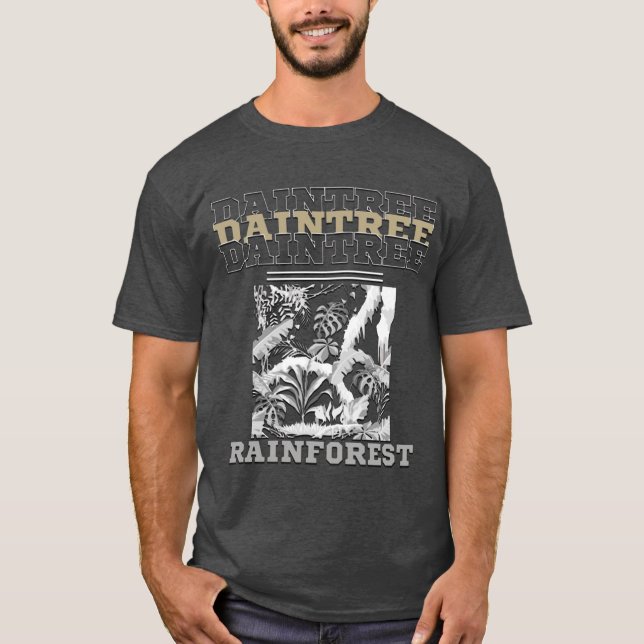 Daintree Rainforest T Shirt (Framsida)