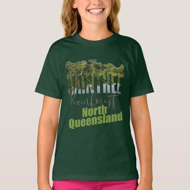 Daintree Rainforest T Shirt (Framsida)