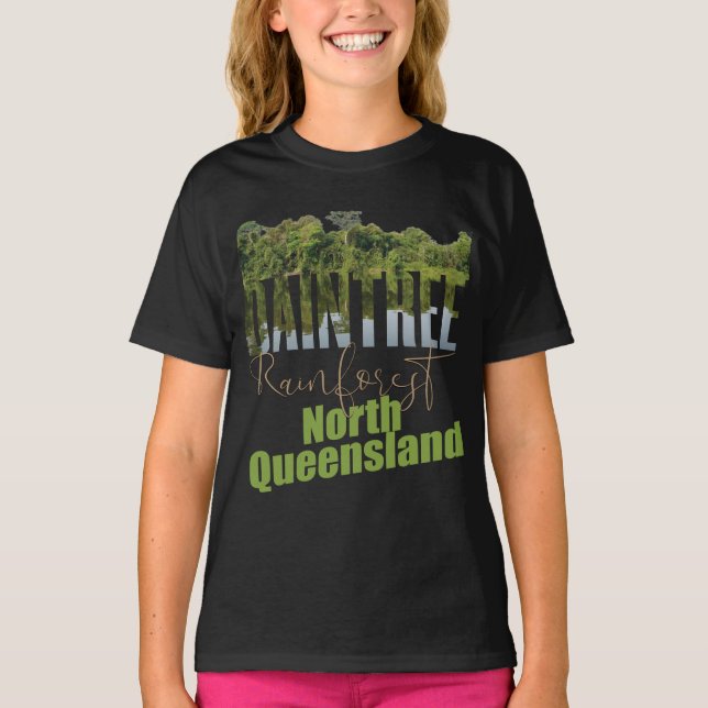 Daintree Rainforest T Shirt (Framsida)
