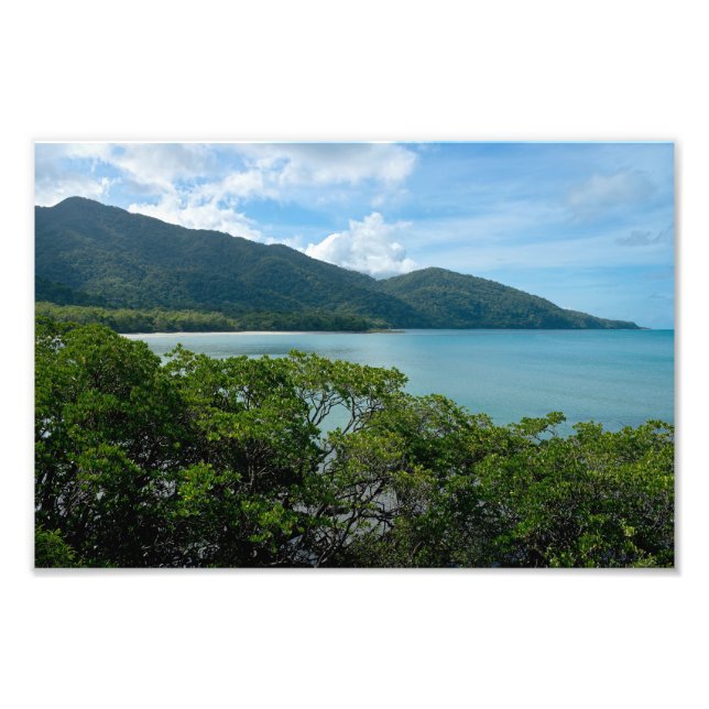 Daintree Rainforest vid Cape Tribulation Fototryck (Framsidan)