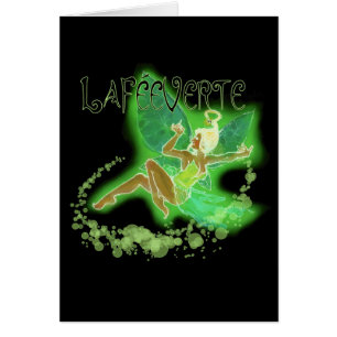 Dainty Absinthe La Fee Verte II Hälsningskort