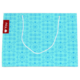 Dainty Blue på teal