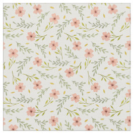  Dainty Ditsy Watercolor Floral Pastel Pattern Tyg